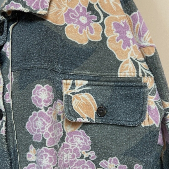 Free People Ruby Jacket in Carbon Combo sz large NWT - Picture 7 of 8